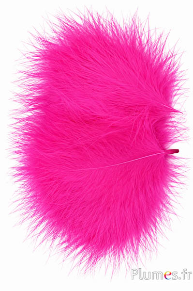 Kalkoen maraboe - 8-12 cm - fuchsia